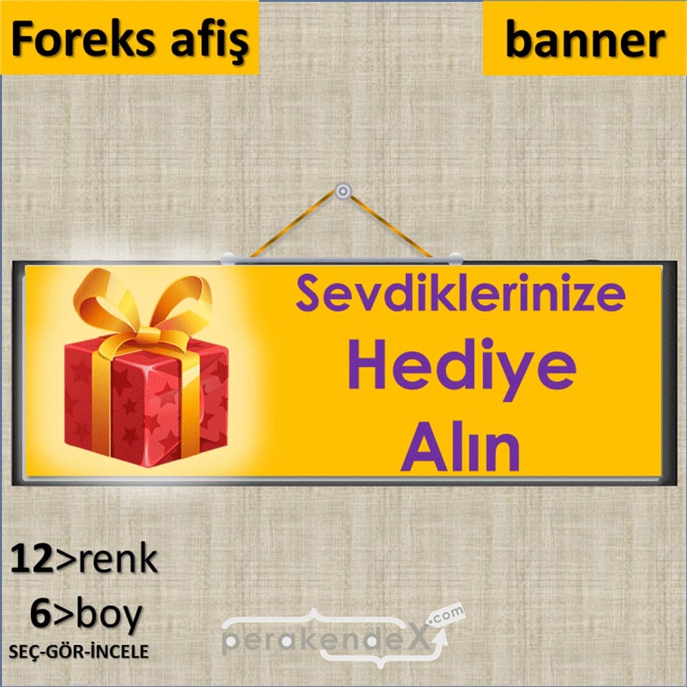 Sevdiklerinize Hediye Alın SERT PLASTİK POSTER,  AFİŞ (BANNER) -dikdörtgen,tek yön baskı