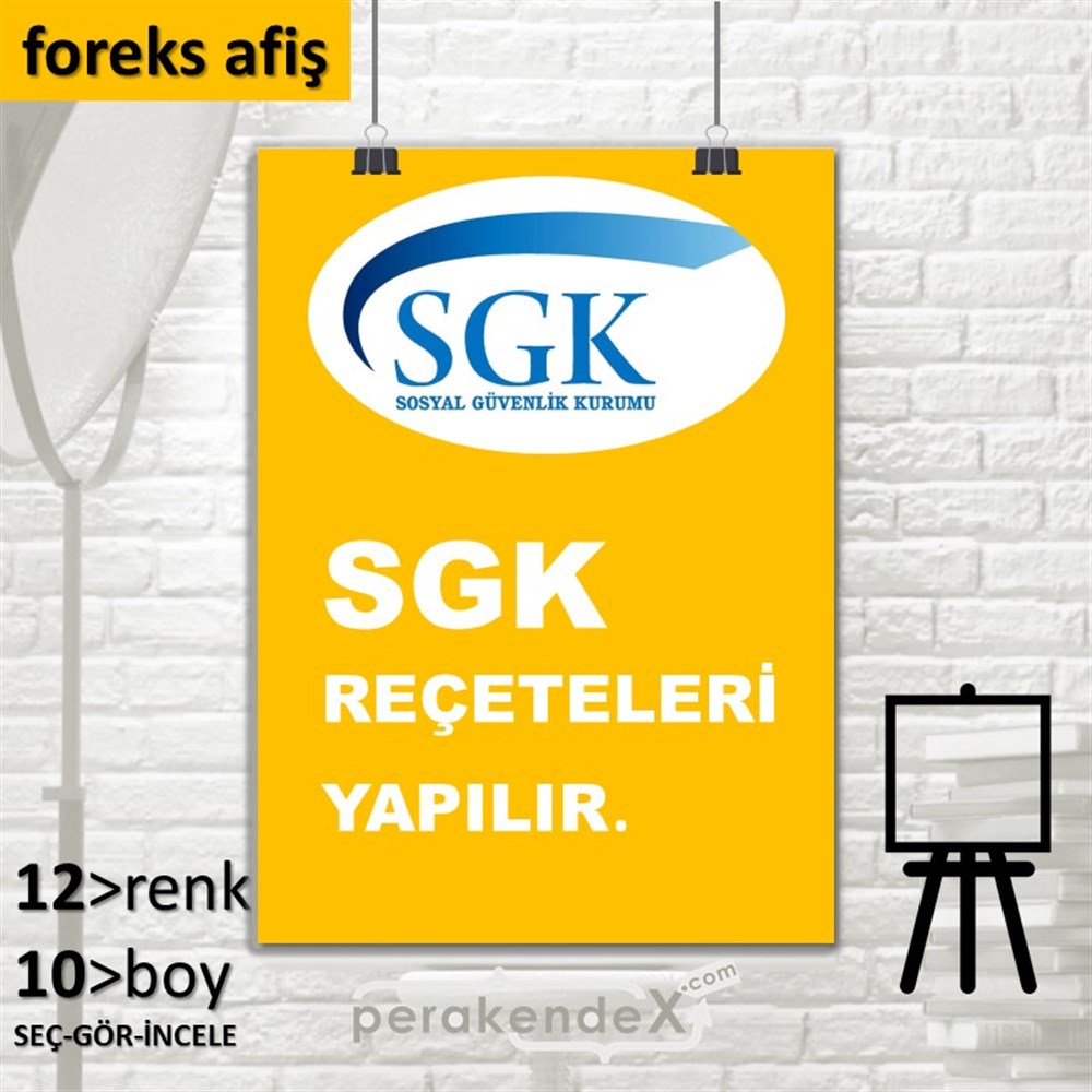 Sgk Reçeteleri Yapılır. SERT PLASTİK POSTER,  AFİŞ -dikdörtgen,tek yön baskısert plastik poster,  afiş