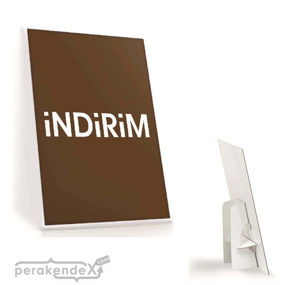 standart indirim AYAKLI REKLAM PANOSU -dikdörtgen,tek yön baskı