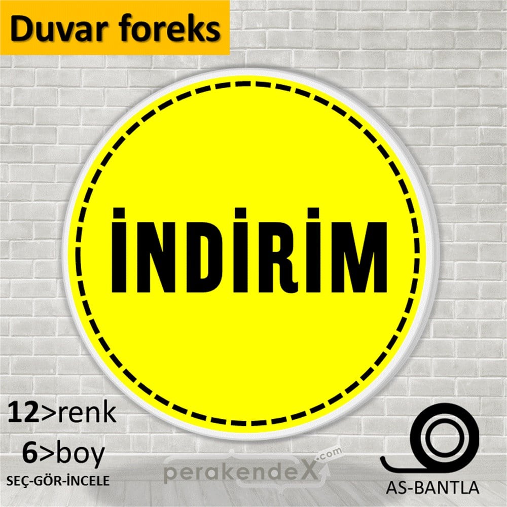standart indirim SERT PLASTİK POSTER -oval,tek yön baskı