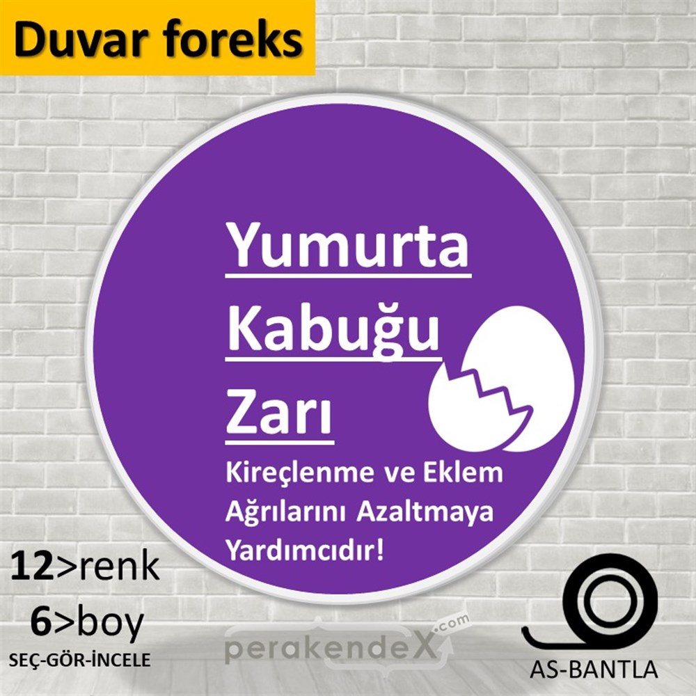 Yumurta Kabuğu Zarı Yazısı SERT PLASTİK POSTER,  AFİŞ -oval,tek yön baskısert plastik poster,  afiş