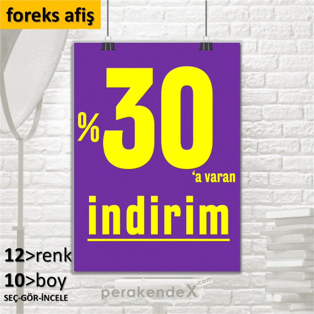 yüzde 30 a varan indirim SERT PLASTİK POSTER -dikdörtgen,tek yön baskı