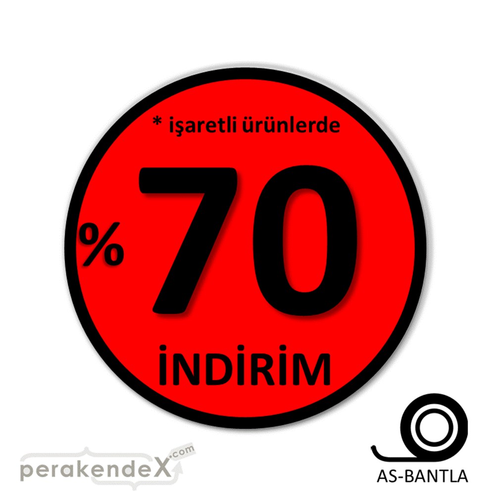 yüzde 70 indirim * işaretli ürünlerde SERT PLASTİK POSTER -oval,tek yön baskı