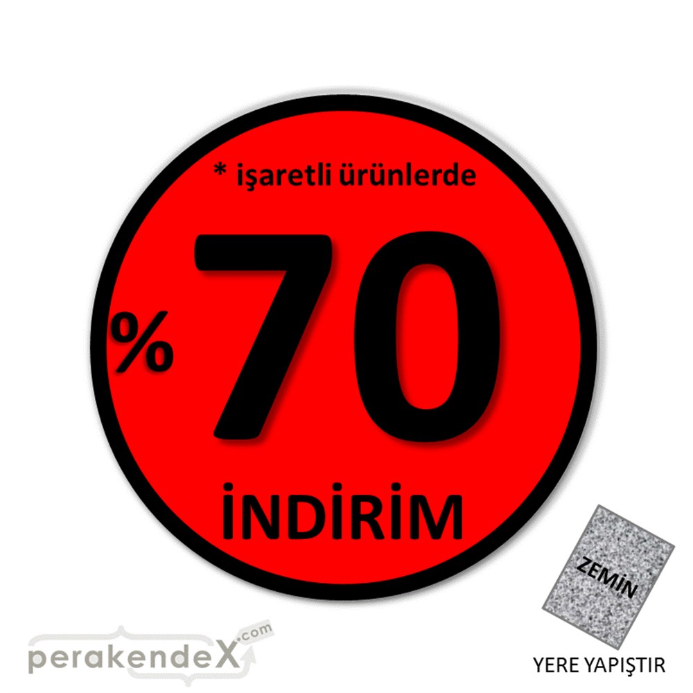 yüzde 70 indirim * işaretli ürünlerde YER ZEMİNE YAPIŞIR -oval,tek yön baskı