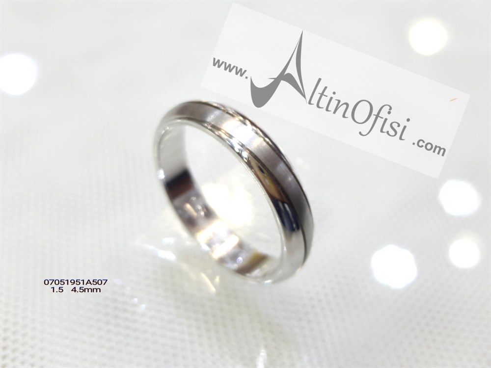 Alyans 4,5mm Genişlik 14 ayar altın