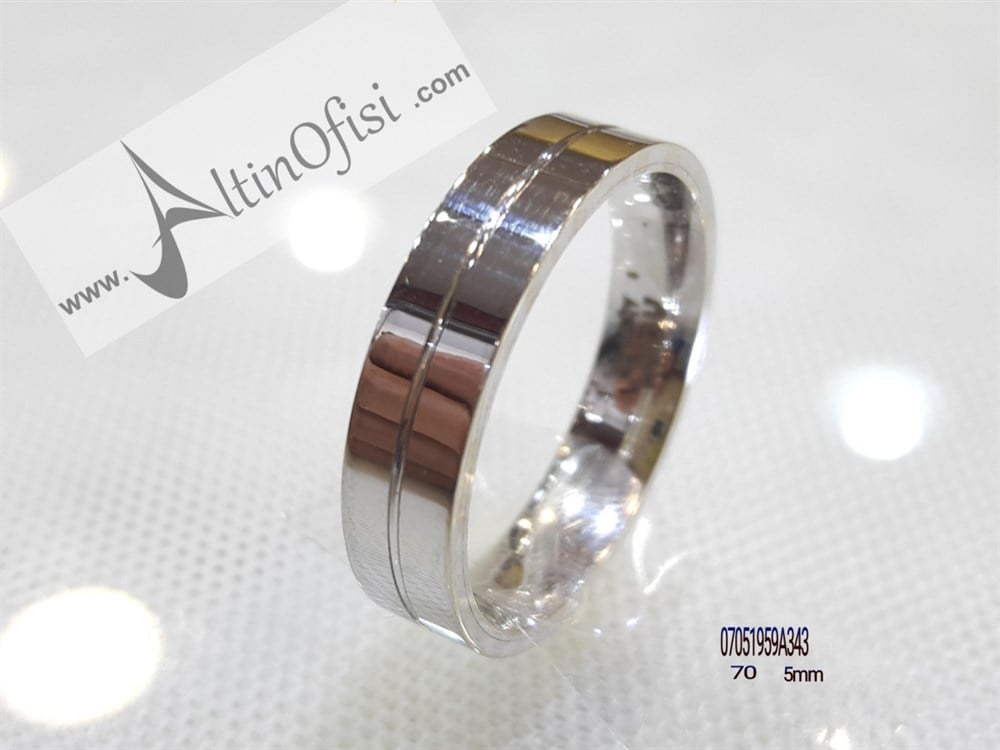 Alyans 5mm Genişlik 14 ayar altın