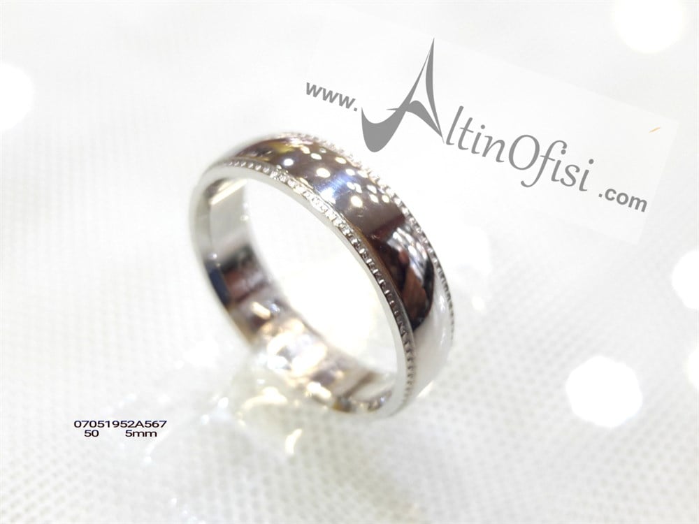 Alyans 5mm Genişlik 14 ayar altın