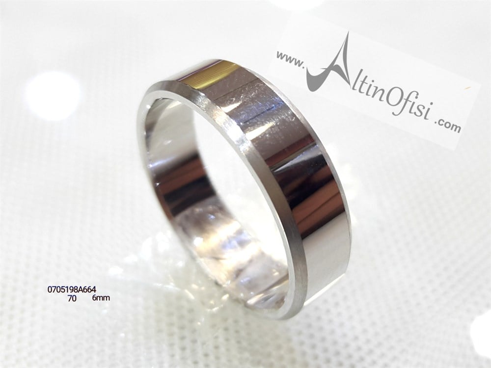 Alyans 6mm Genişlik 14 ayar altın