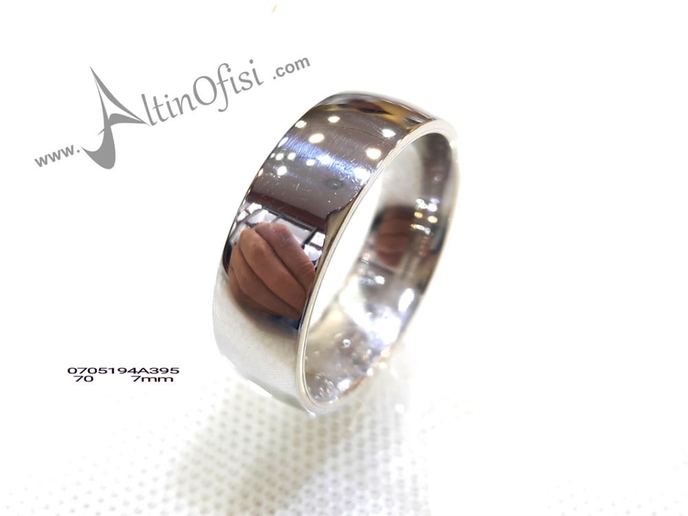 Alyans 7mm Genişlik 14 ayar altın