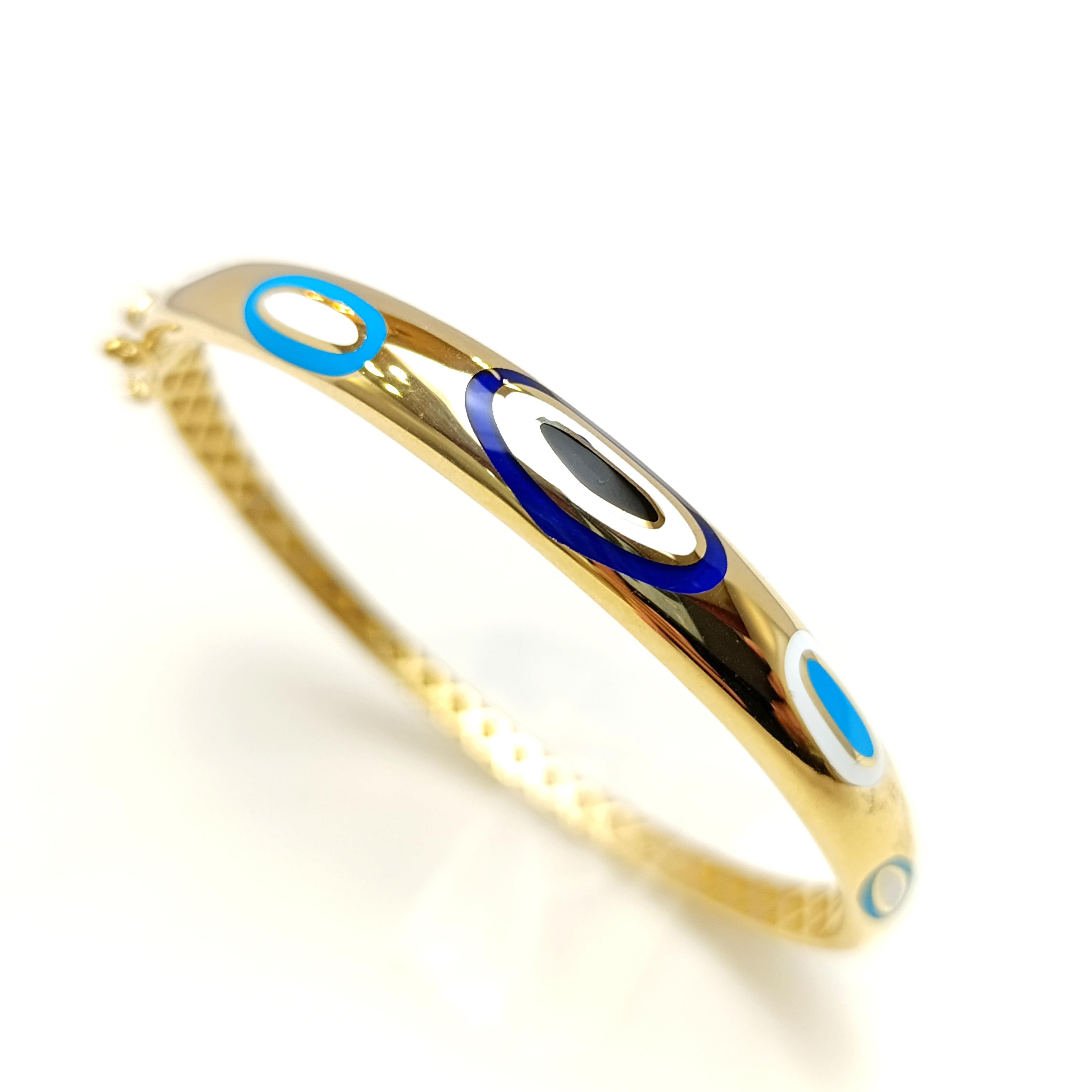 Mineli Kelepçe Bilezik 14 Ayar Altın HD VİDEOLU