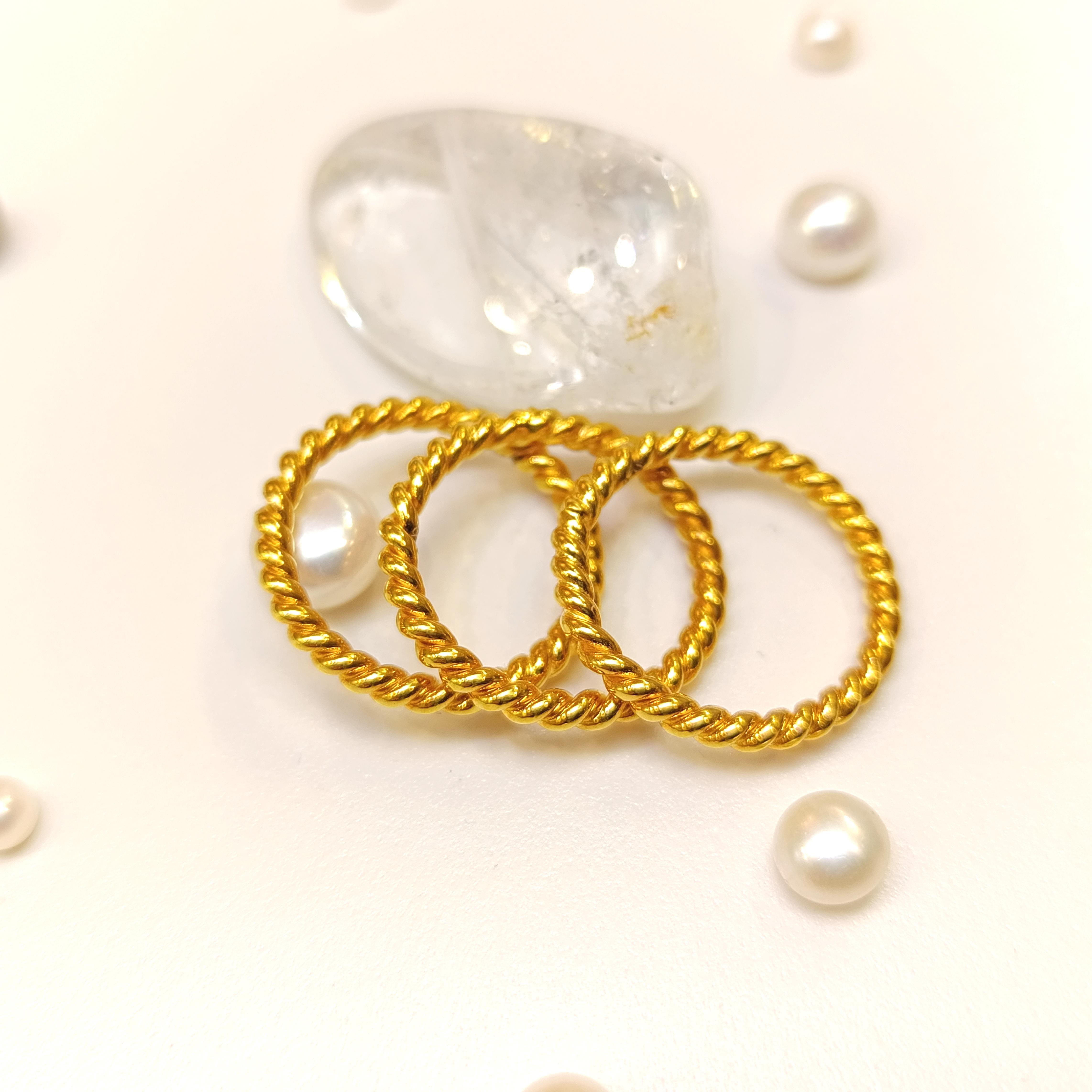 Üçlü Ankara Burma Alyans 22 ayar altın HD VİDEOLU