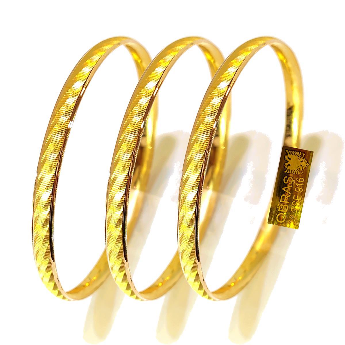 7gr  İşçiliksiz Bilezik 22 Ayar Altın Yatırım ve Tasarruf İçin