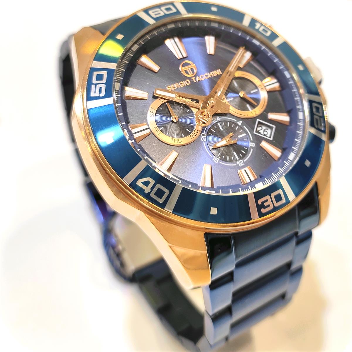 Sergio Tacchini Erkek Saat 5 ATM Su Geçirmez HD VİDEOLU