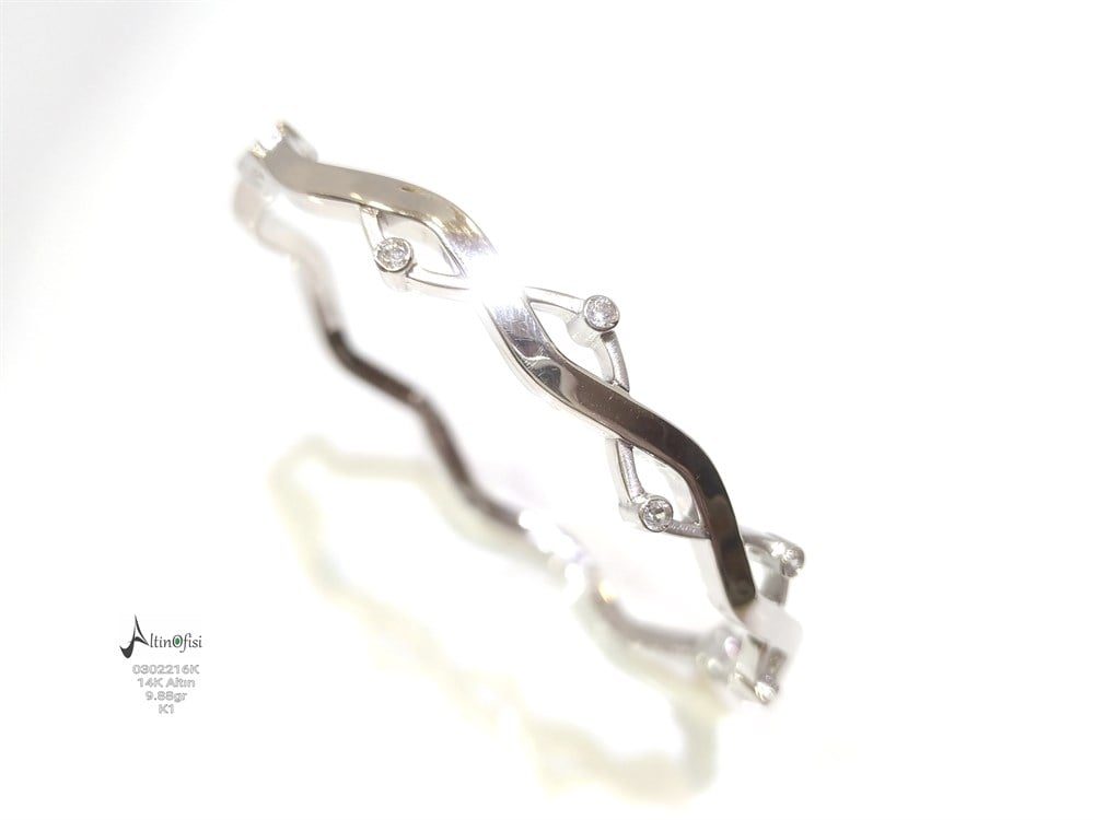 Kelepçe Bilezik 14 Ayar Altın