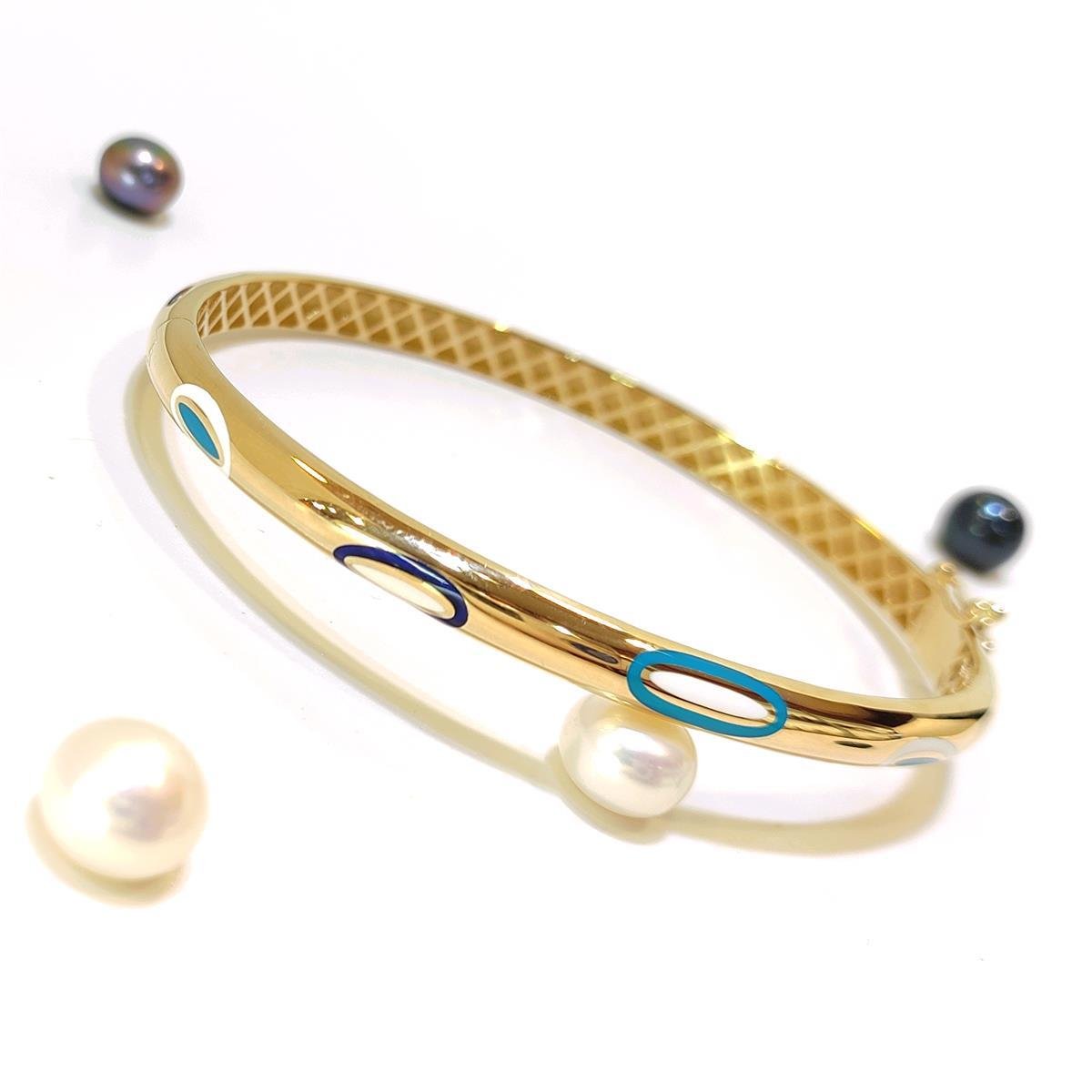 Mineli Kelepçe Bilezik 14 Ayar Altın HD VİDEOLU