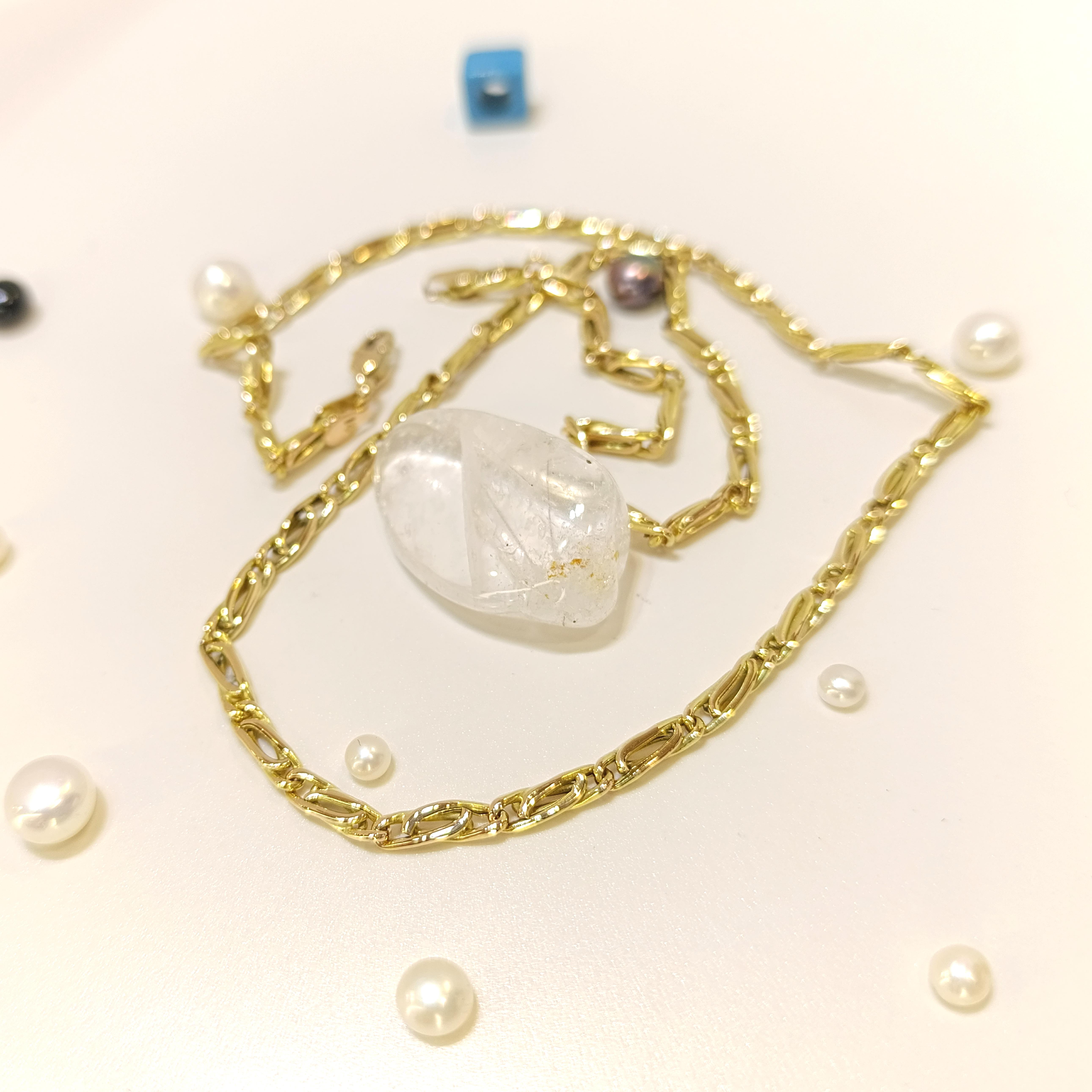 51cm 3.7mm Kuş Gözü Zincir 14 Ayar Altın  HD VİDEOLU