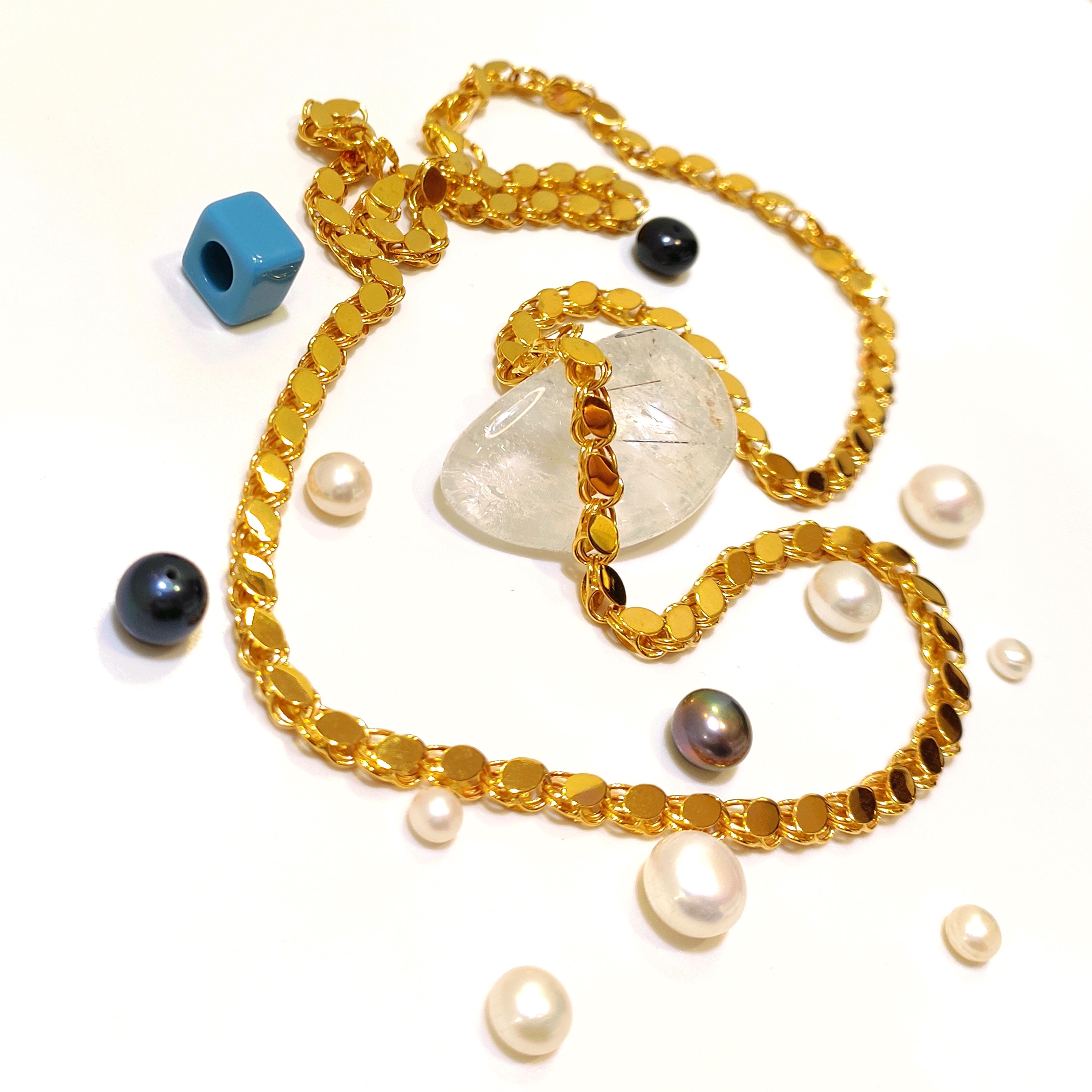 50cm 4.5mm Pullu Arpa Zincir 14 Ayar Altın  HD VİDEOLU