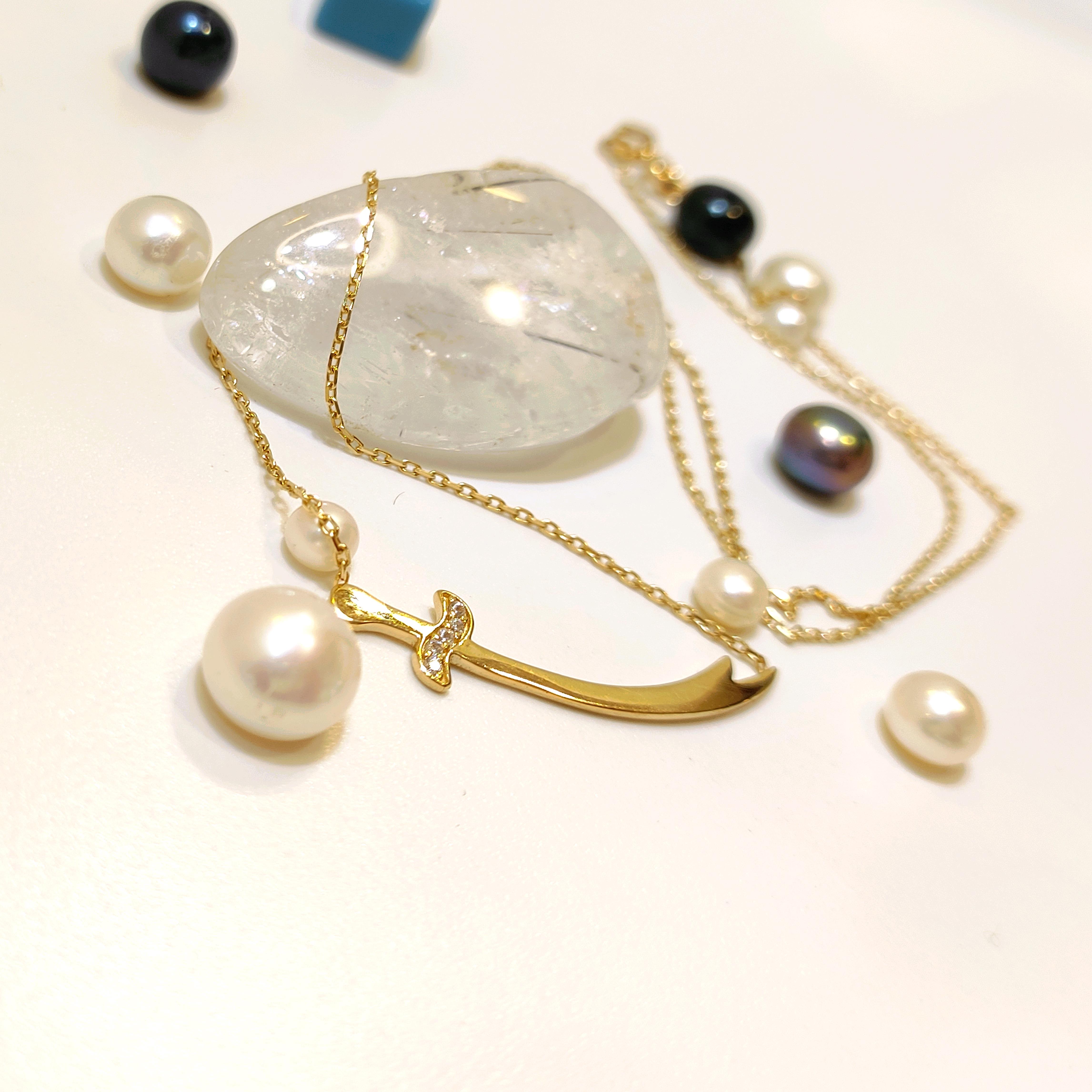 HZ. Alinin Kılıcı Kolye 14 Ayar Altın  HD VİDEOLU