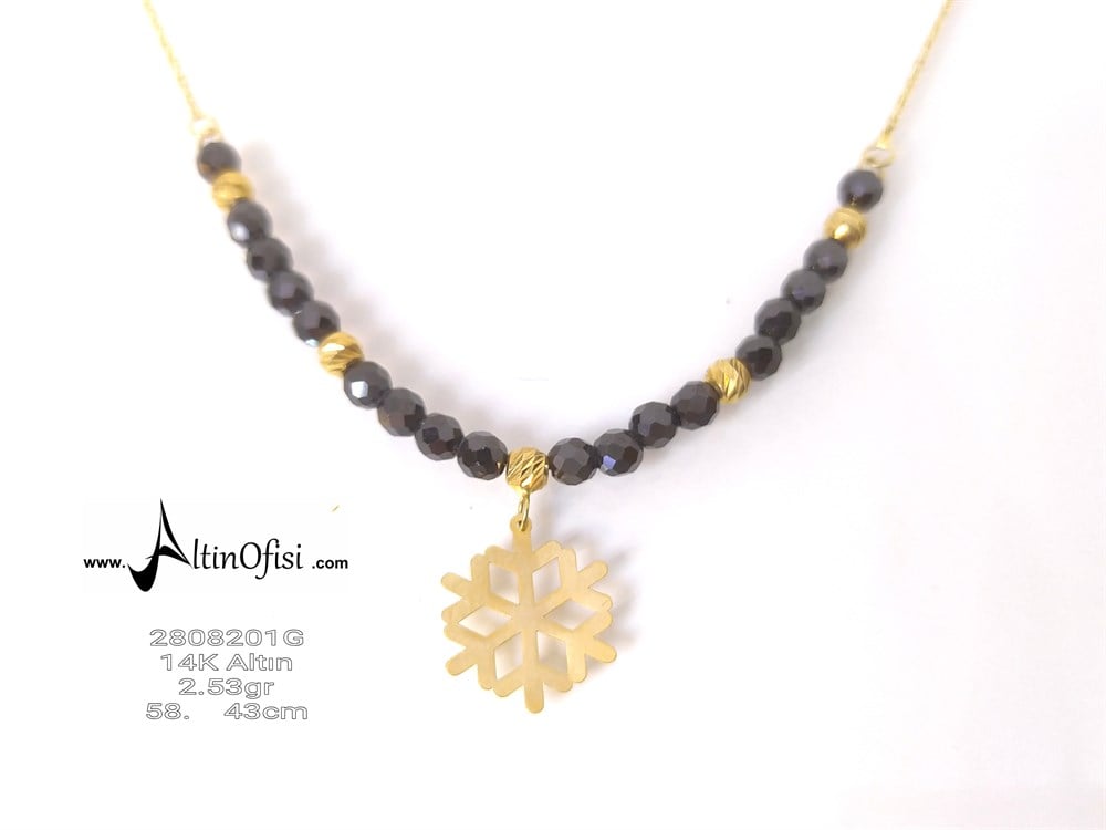 Kartanesi Kolye 14 Ayar Altın