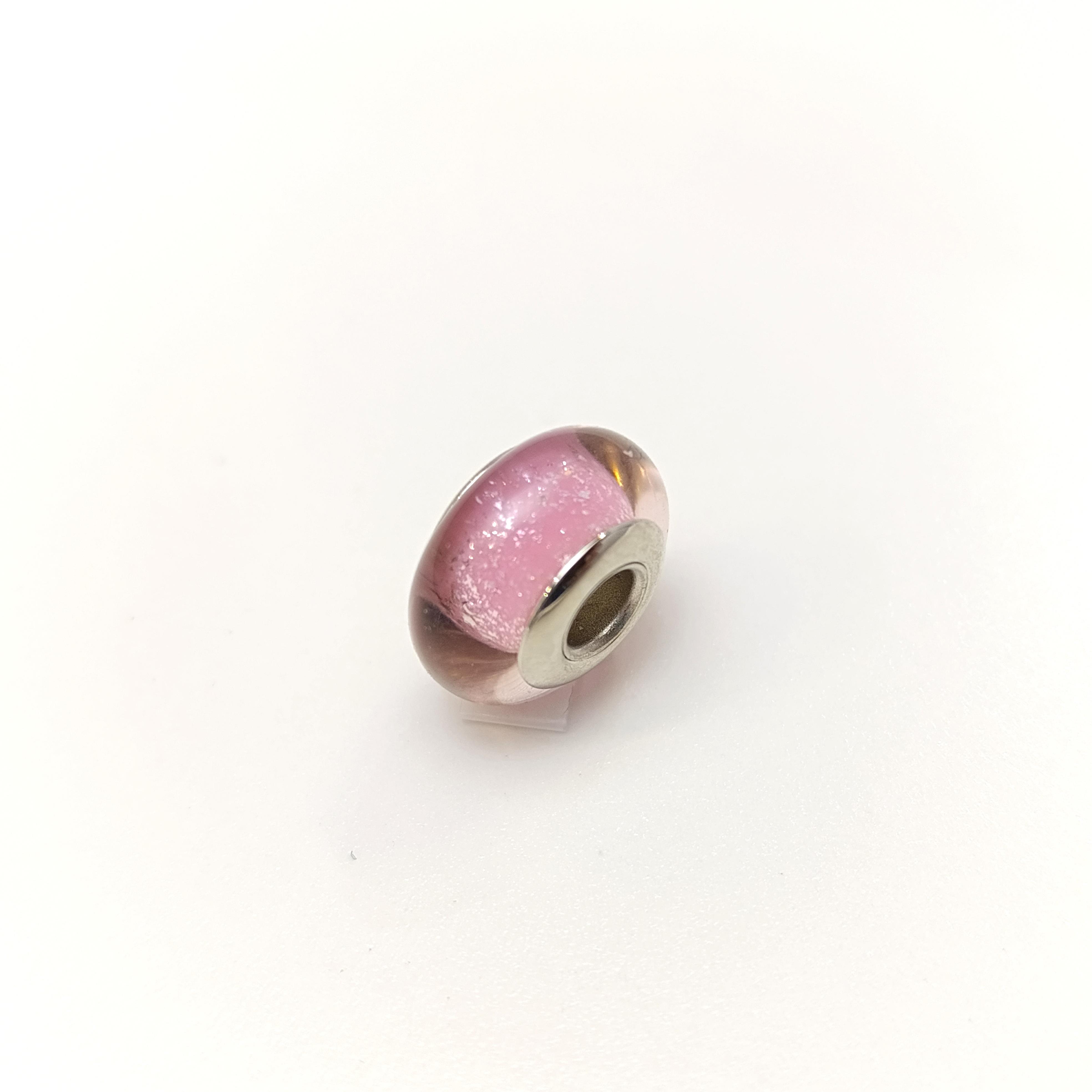 Pembe Charm 925 Ayar Gümüş HD VİDEOLU