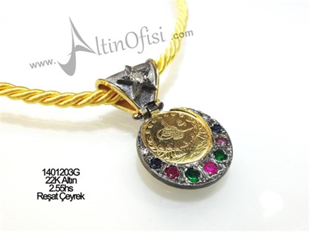 Reşat Çeyrekli Ayyıldız Kolye