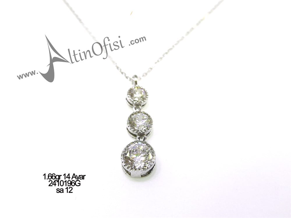 Tria Kolye 14 Ayar Altın