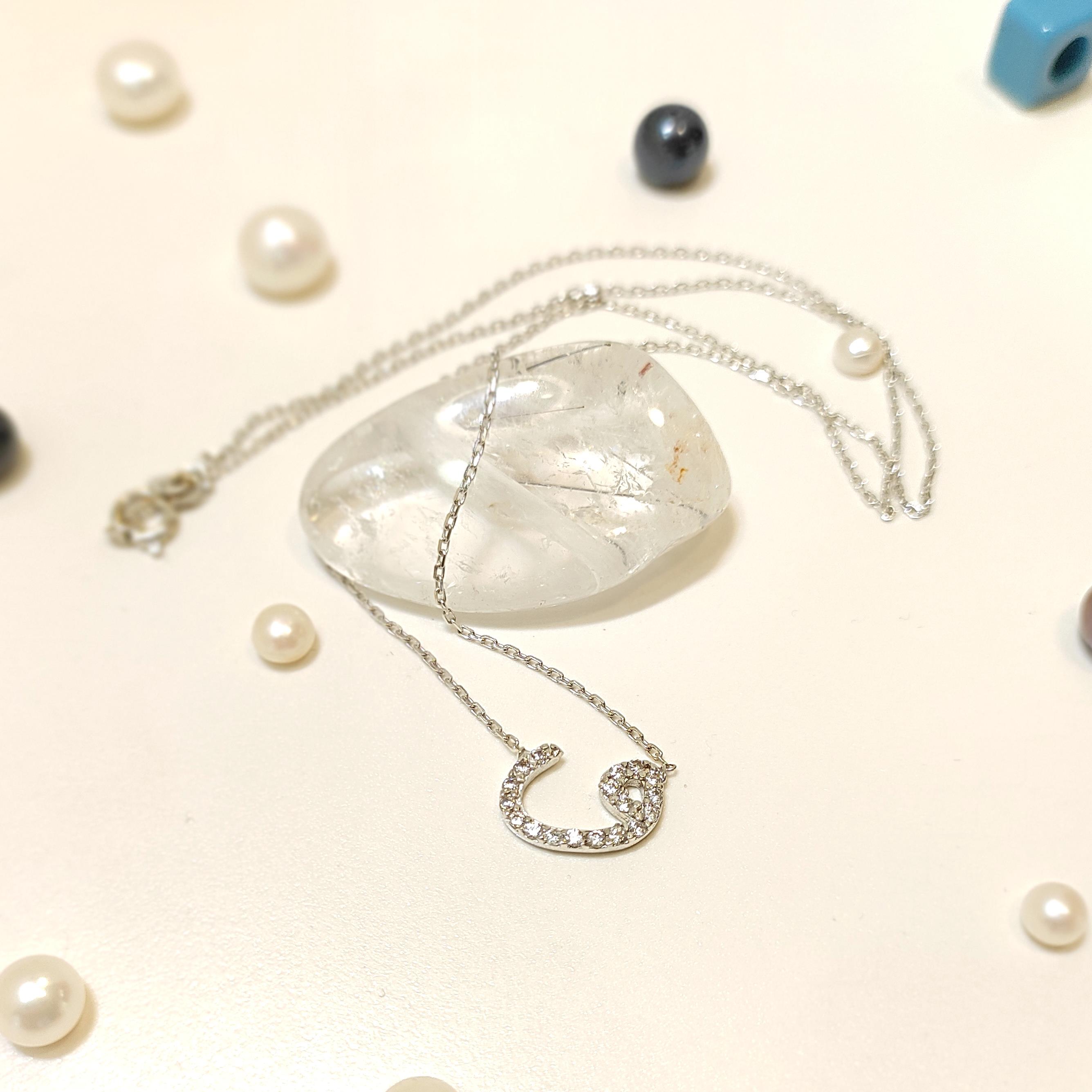 Vav  Kolye 14 Ayar Altın  HD VİDEOLU