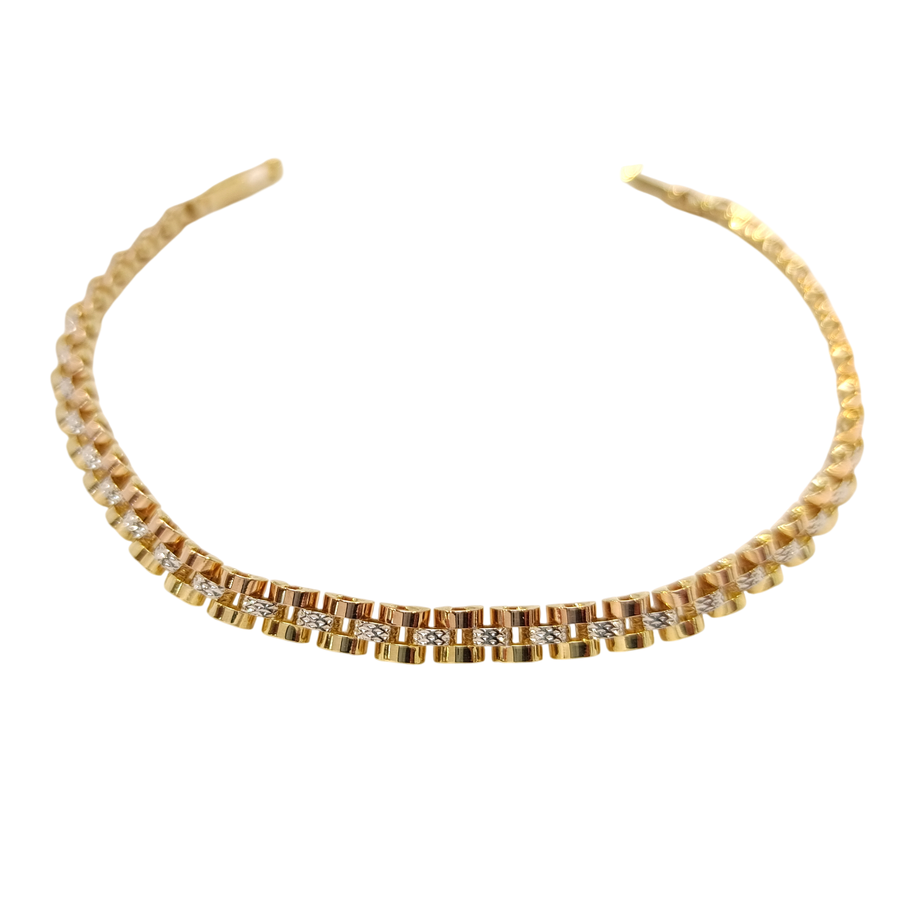 Bileklik Künye 14 Ayar Altın HD VİDEOLU