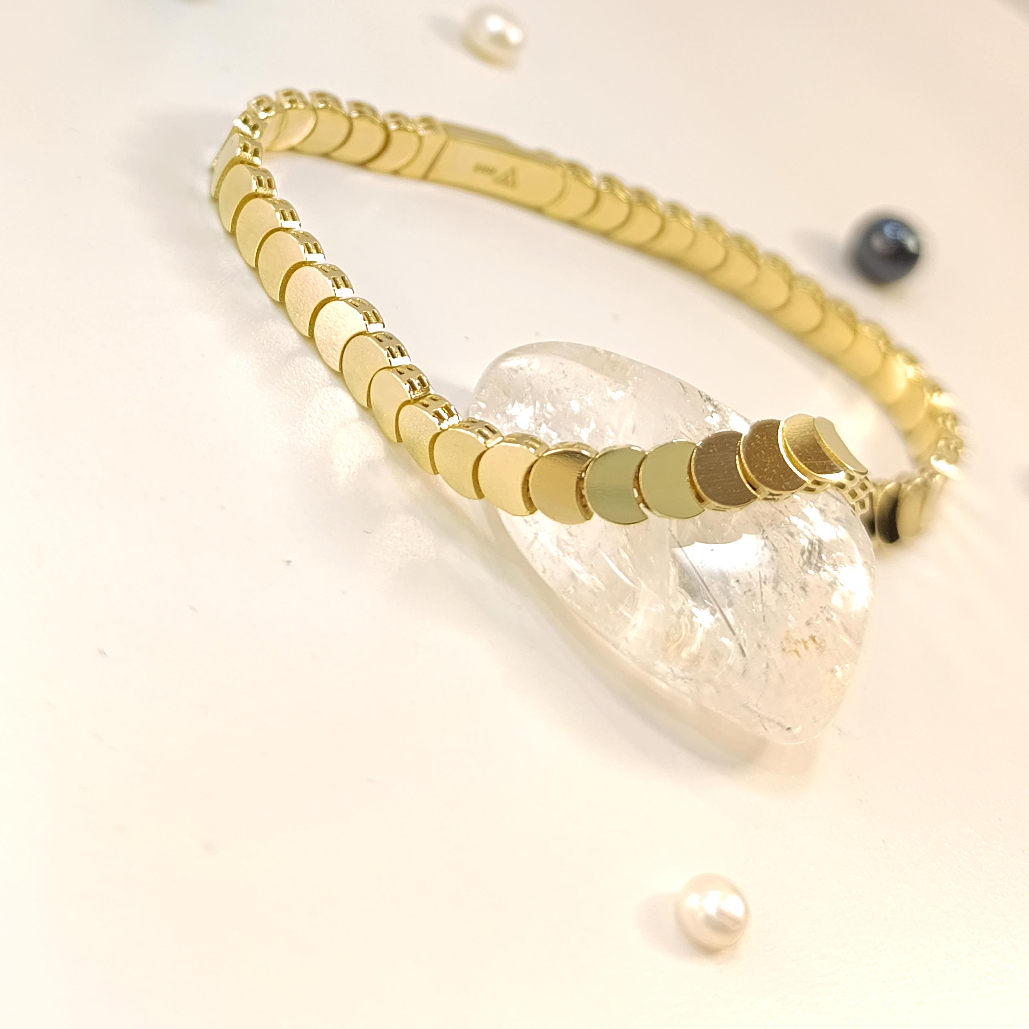 Hilal Zincir Bileklik Künye 14 Ayar Altın HD VİDEOLU