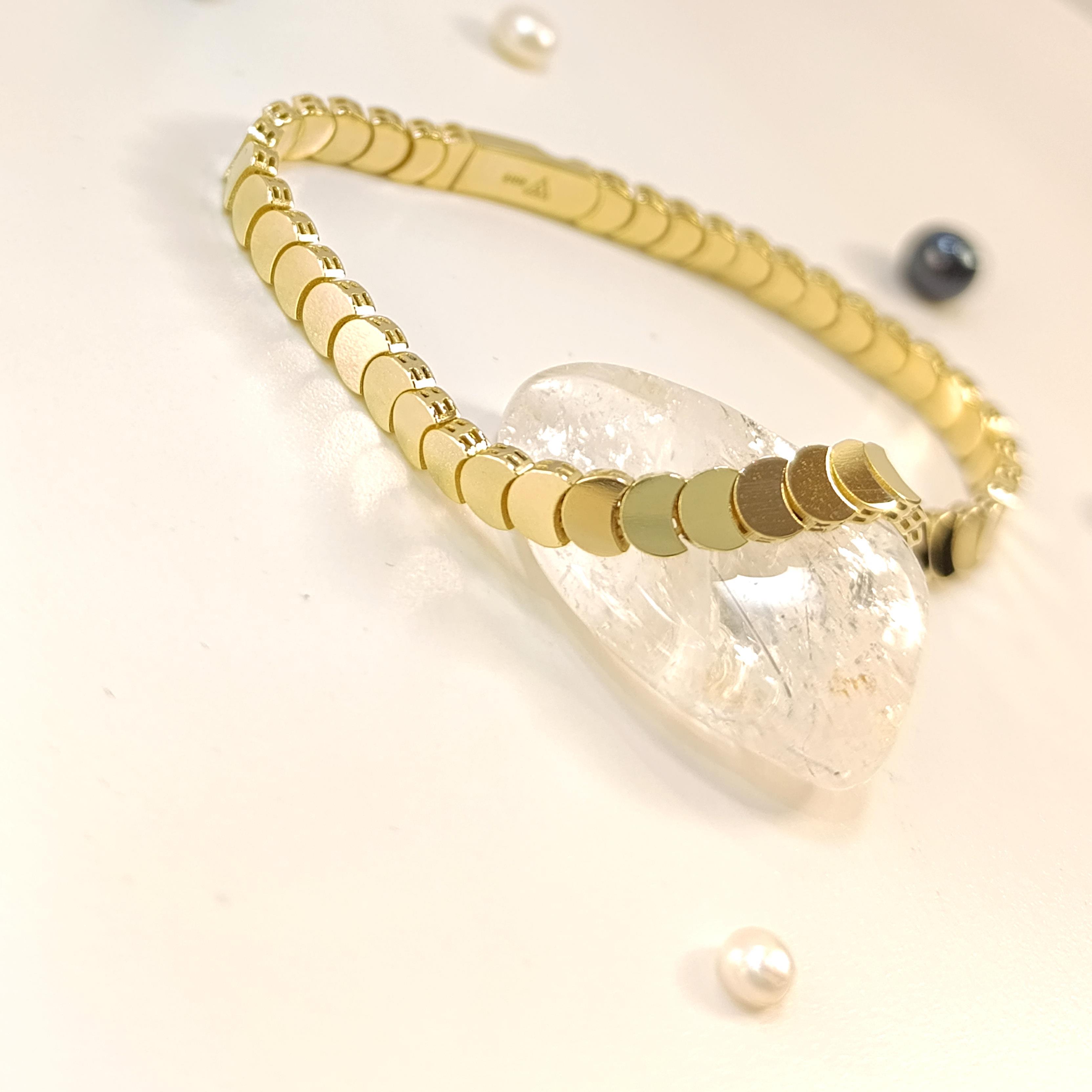 Hilal Zincir Bileklik Künye 14 Ayar Altın HD VİDEOLU