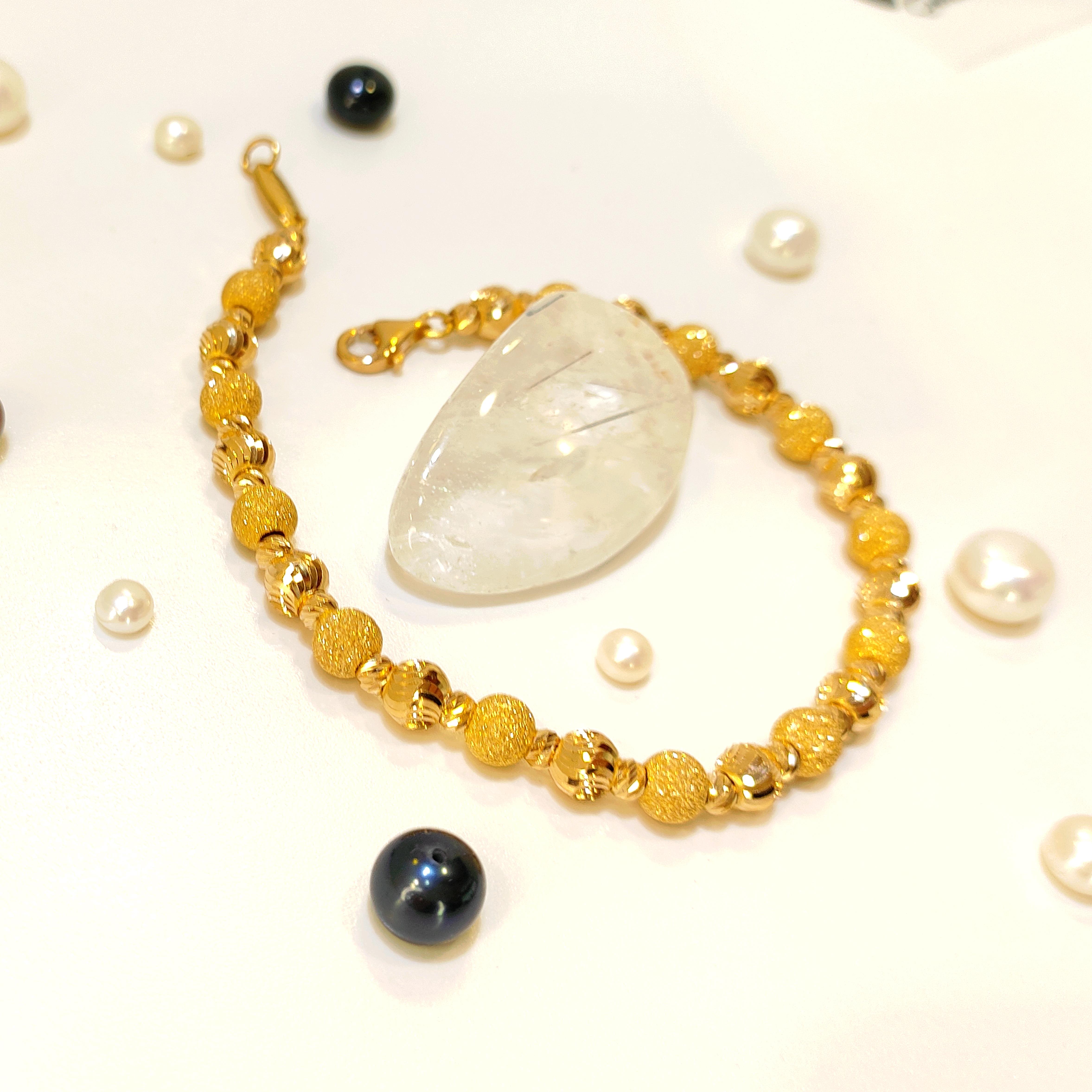 Dorika Toplu Bileklik Künye 22 Ayar Altın HD VİDEOLU