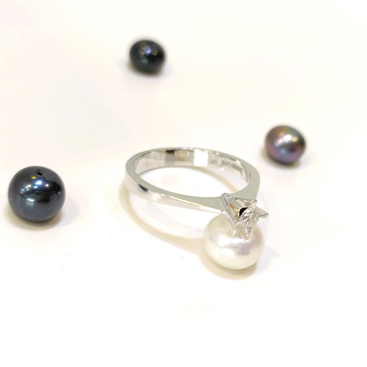 0.11ct H VS1 Pırlanta Tek Taş Yüzük 18 Ayar Altın HD VİDEOLU