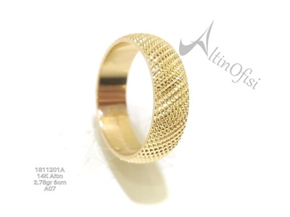 Alyans 6 mm 14 Ayar Altın