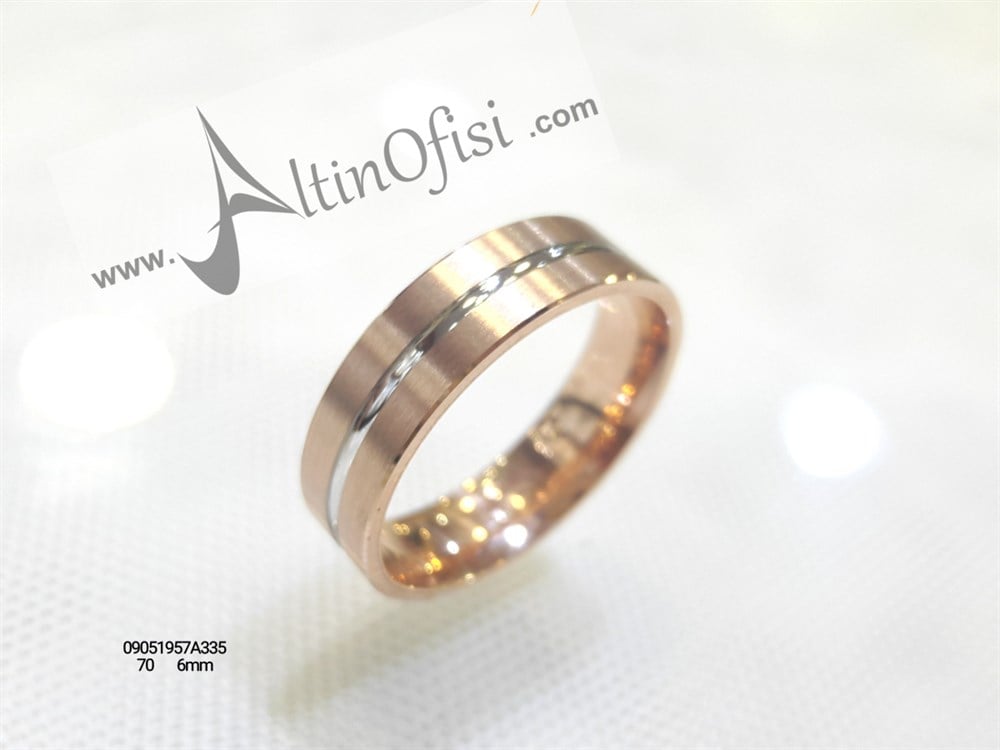 Alyans 6 mm Genişlik 14 ayar altın