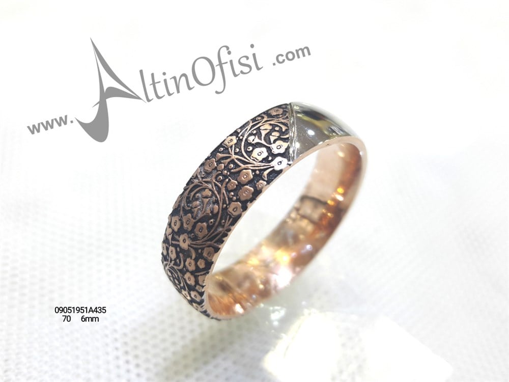 Alyans 6 mm Genişlik 14 ayar altın