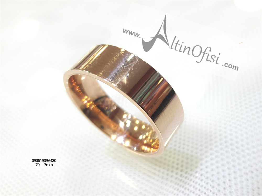 Alyans 7 mm Genişlik 14 ayar altın