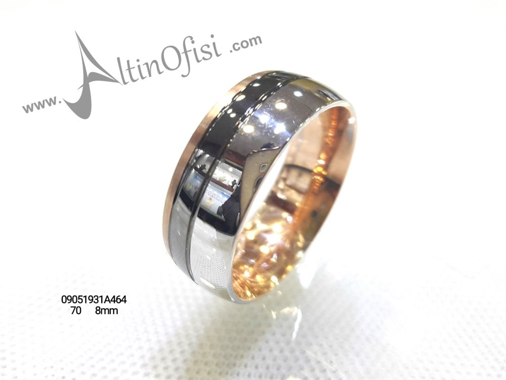 Alyans 8 mm Genişlik 14 ayar altın