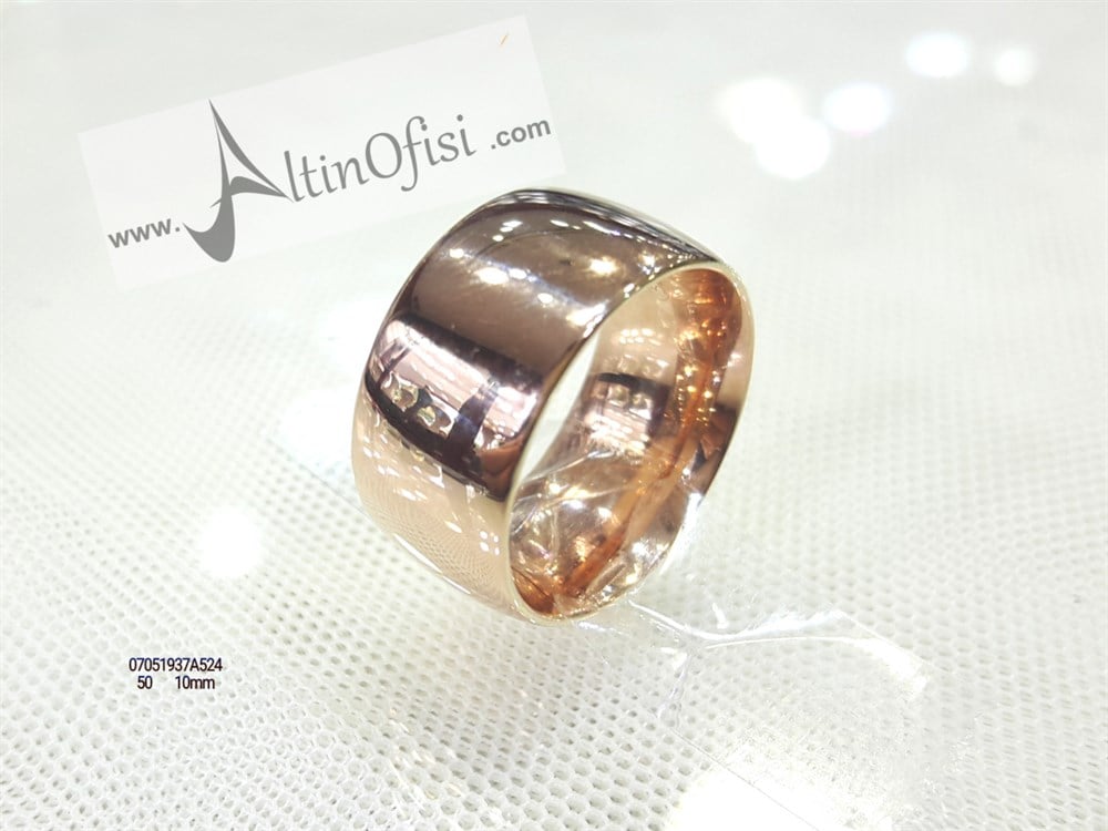 Alyans 10mm Genişlik 14 ayar altın