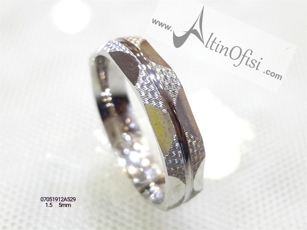 Alyans 5mm Genişlik 14 ayar altın