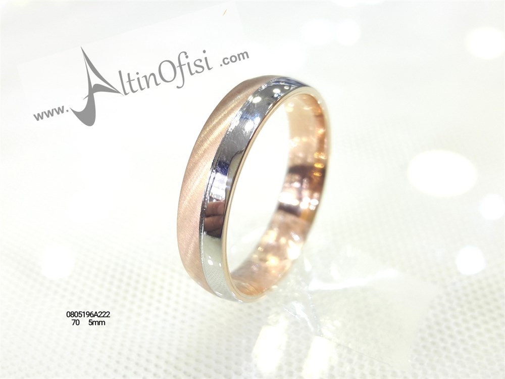 Alyans 5mm Genişlik 14 ayar altın