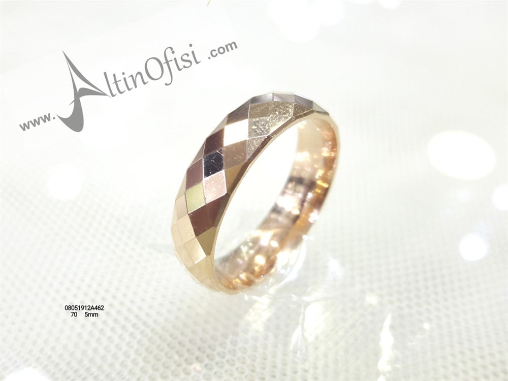 Alyans 5mm Genişlik 14 ayar altın