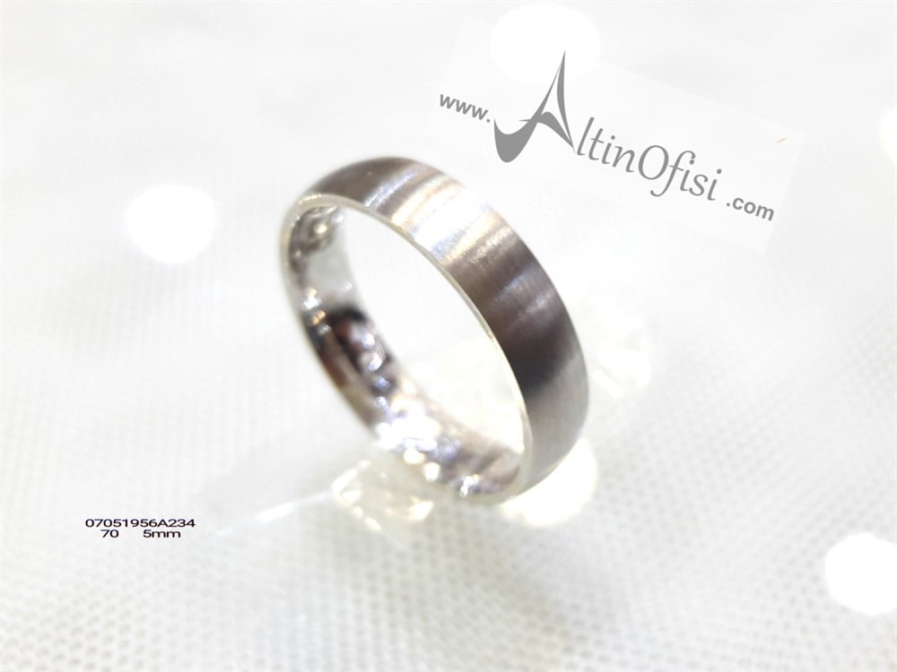 Alyans 5mm Genişlik 14 ayar altın