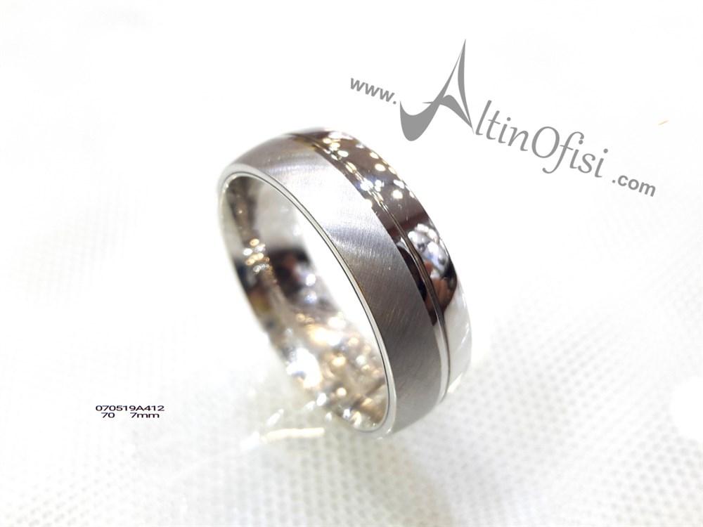 Alyans 7mm Genişlik 14 ayar altın