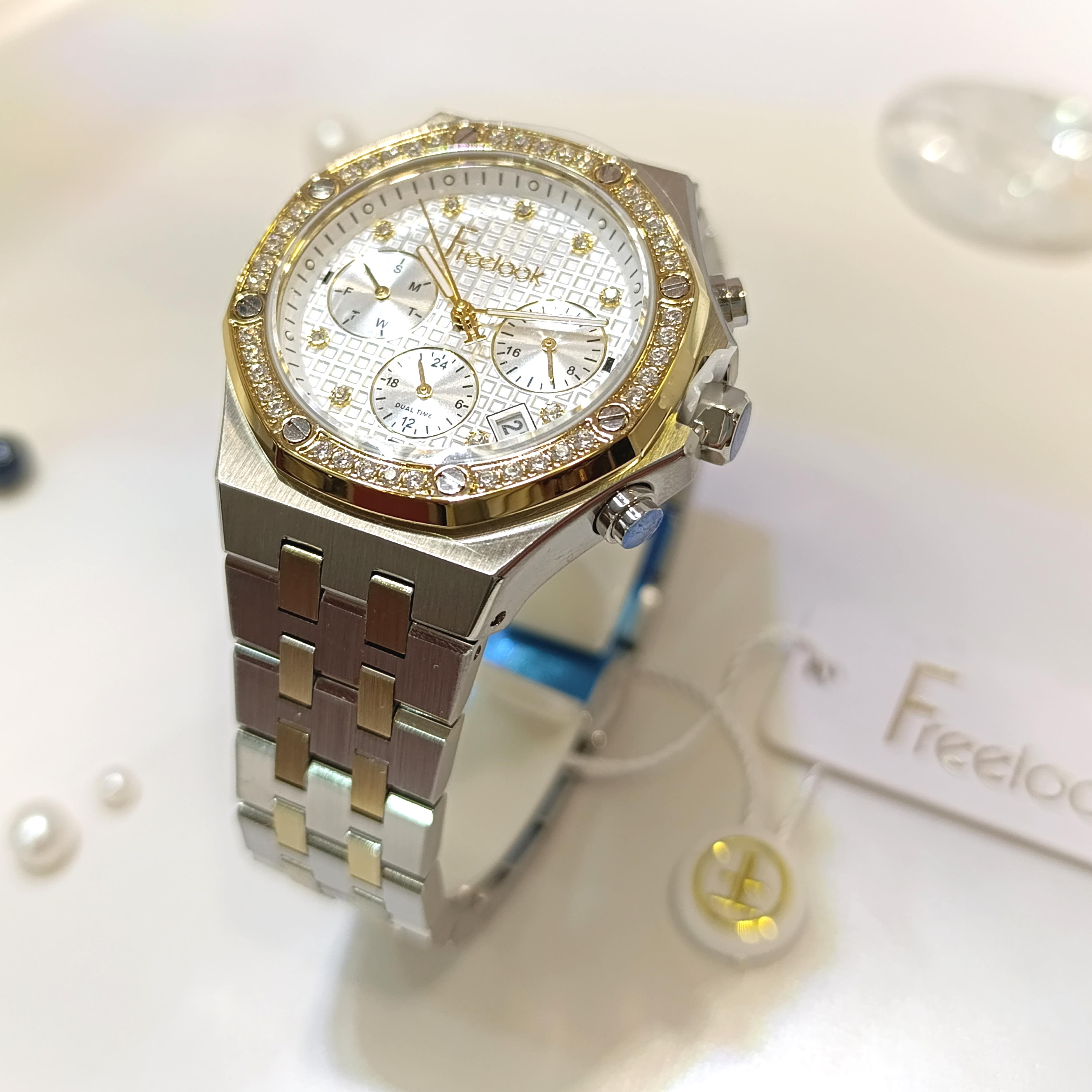 Freelook Charmant Bayan Saat 5 ATM Su Geçirmez Saat HD VİDEOLU