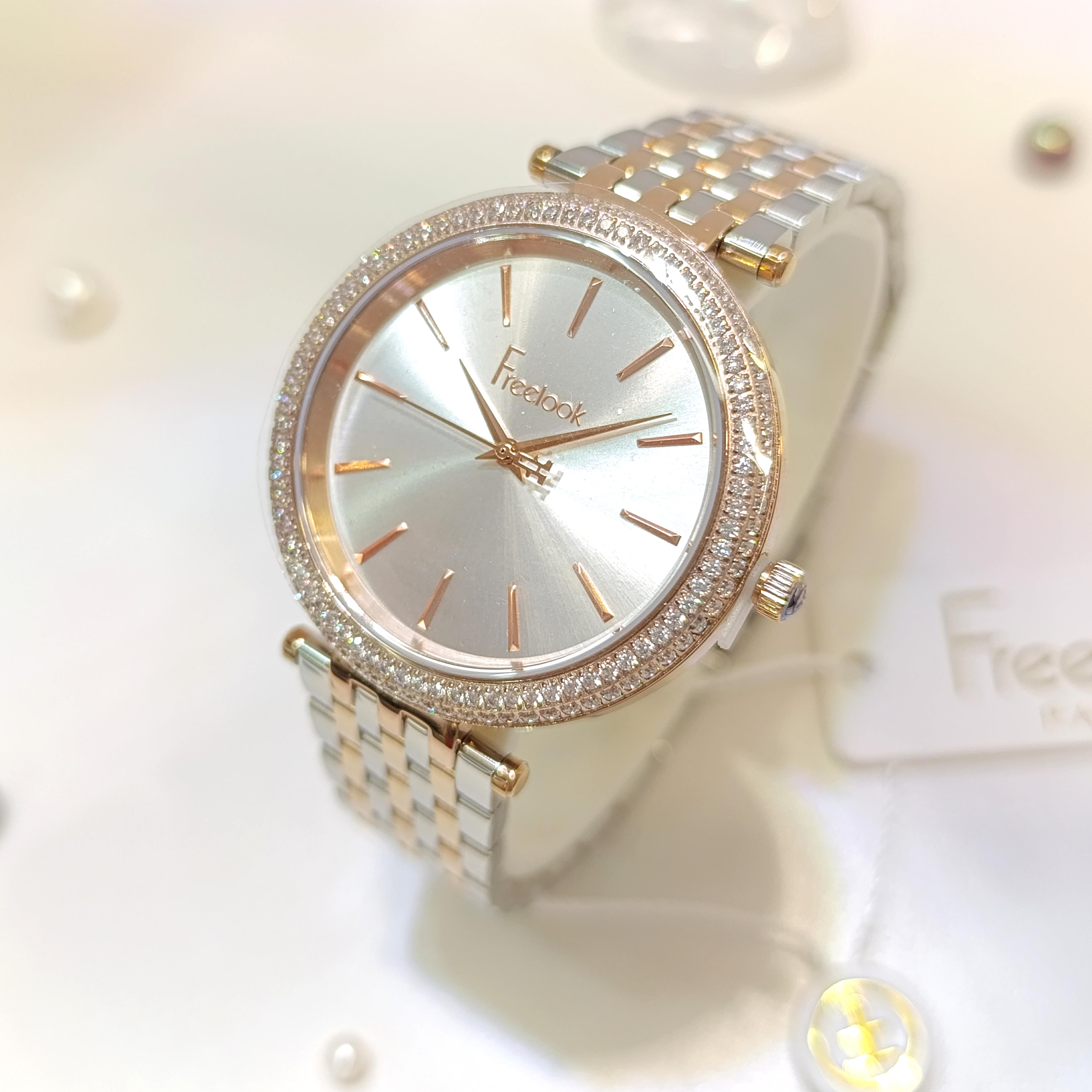 Freelook Lumıere Bayan Saat 5 ATM Su Geçirmez Saat HD VİDEOLU