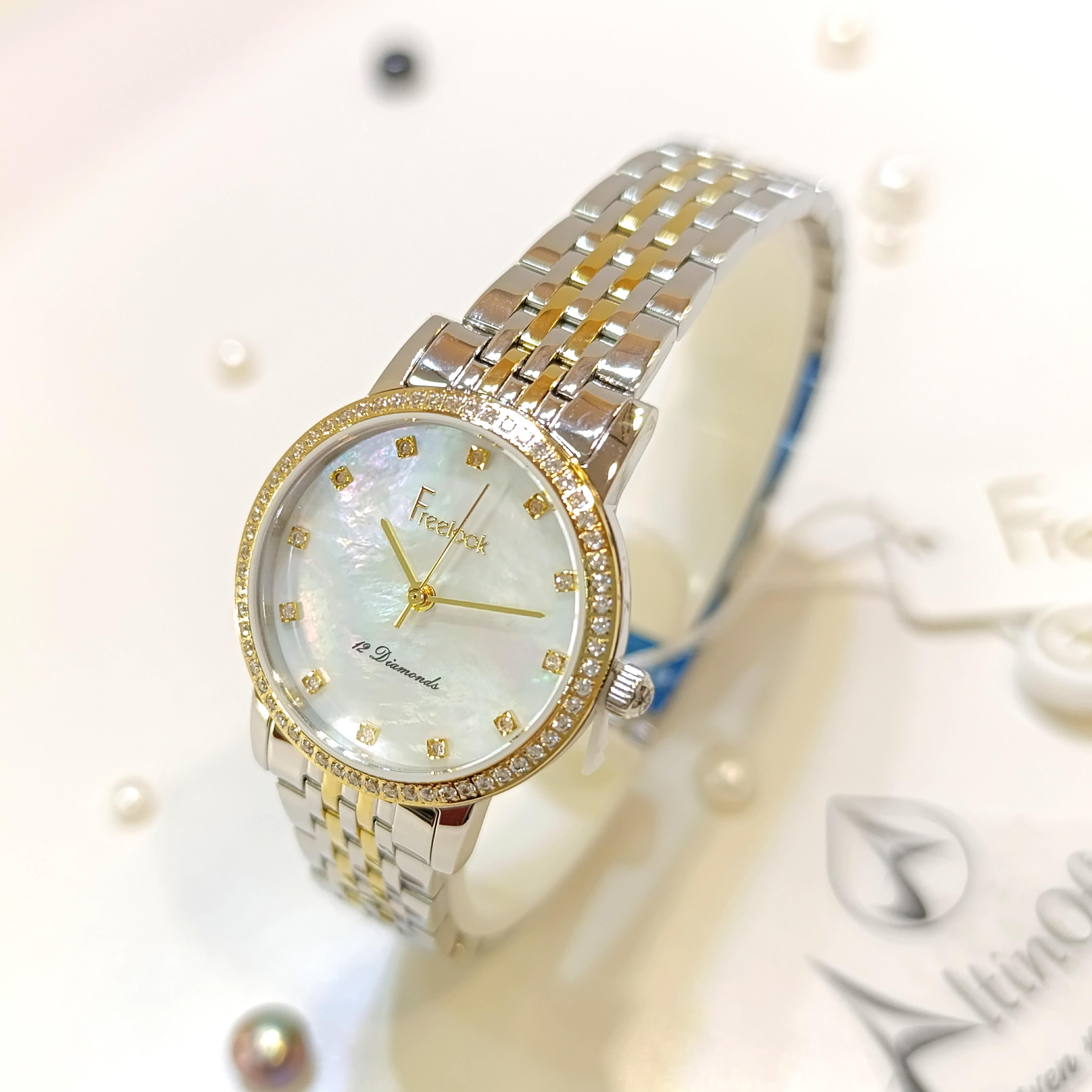 Freelook Lumıere Bayan Saat 5 ATM Su Geçirmez Saat HD VİDEOLU