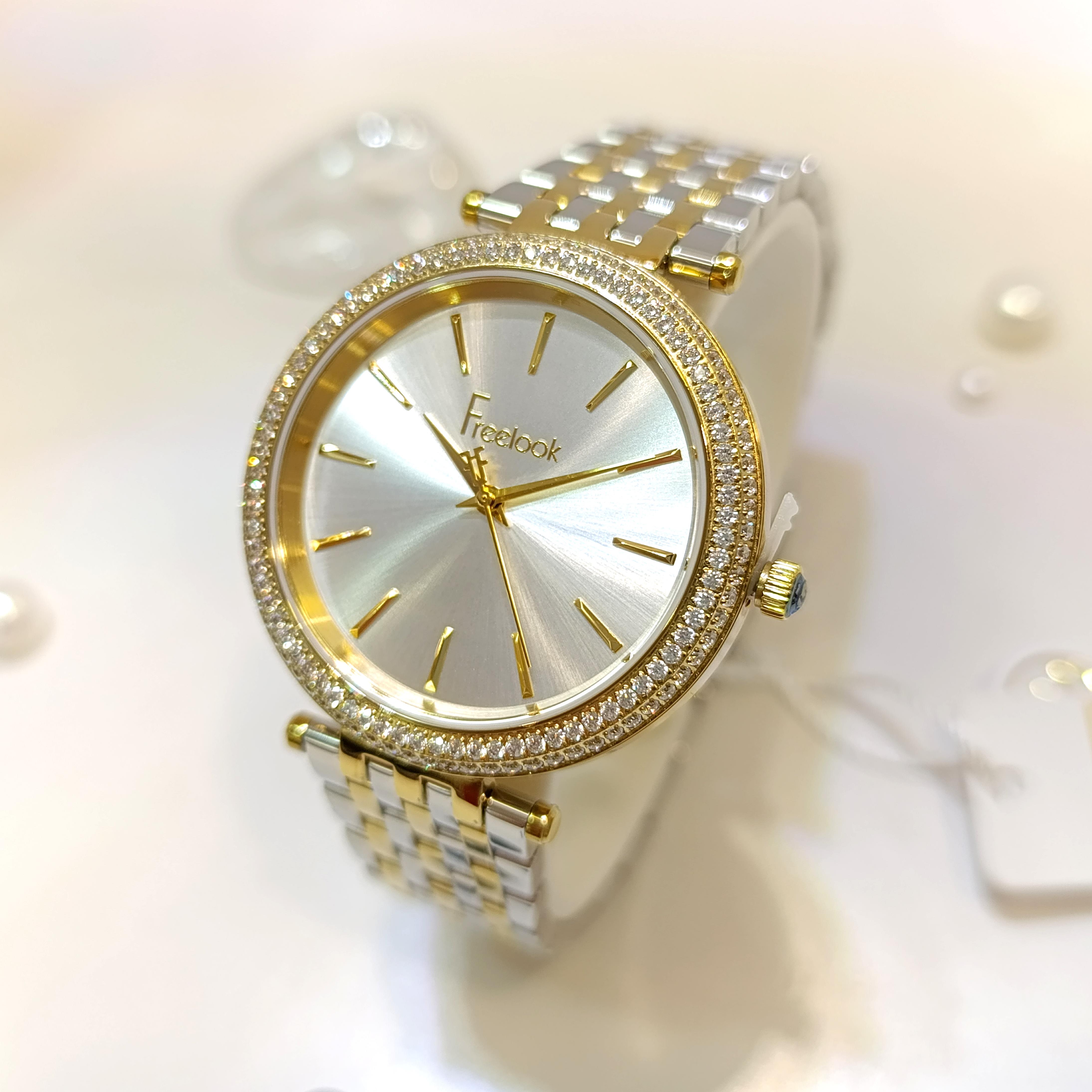 Freelook Lumıere Bayan Saat 5 ATM Su Geçirmez Saat HD VİDEOLU