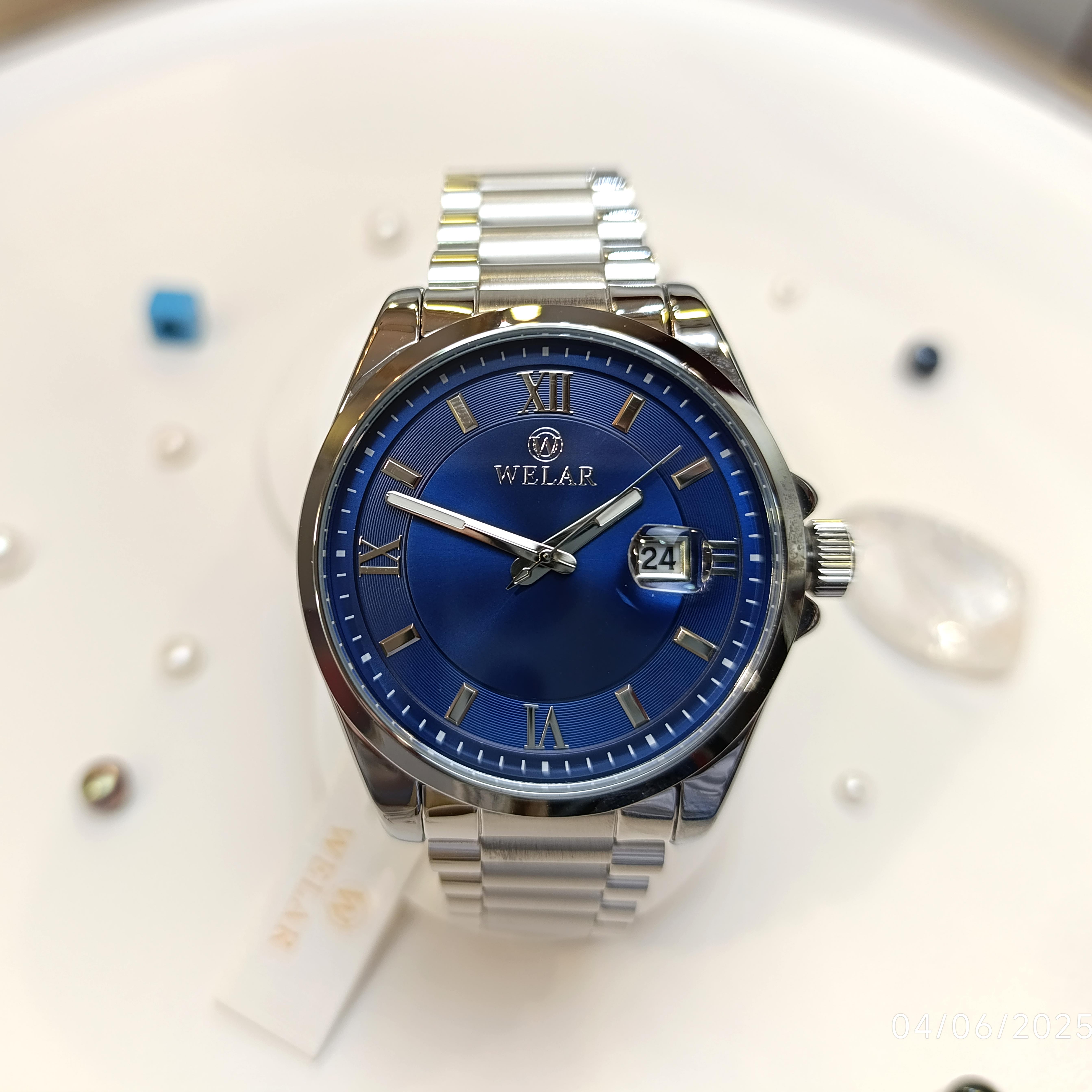 Welar Erkek Saat 3 ATM Su Geçirmez Saat HD VİDEOLU