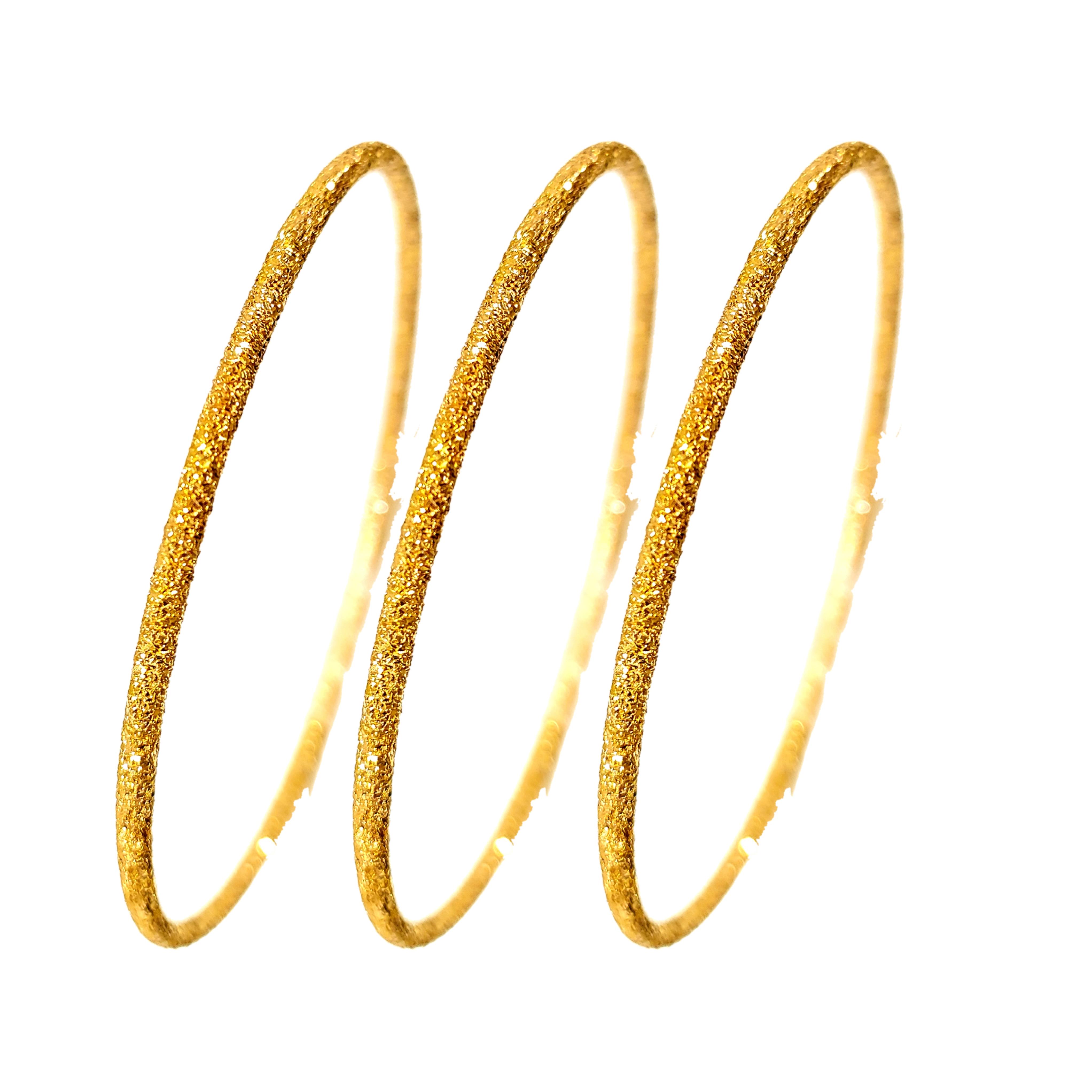 15gr  İşçiliksiz Simli Ajda Bilezik 22 Ayar Altın Tasarruf Yatırım