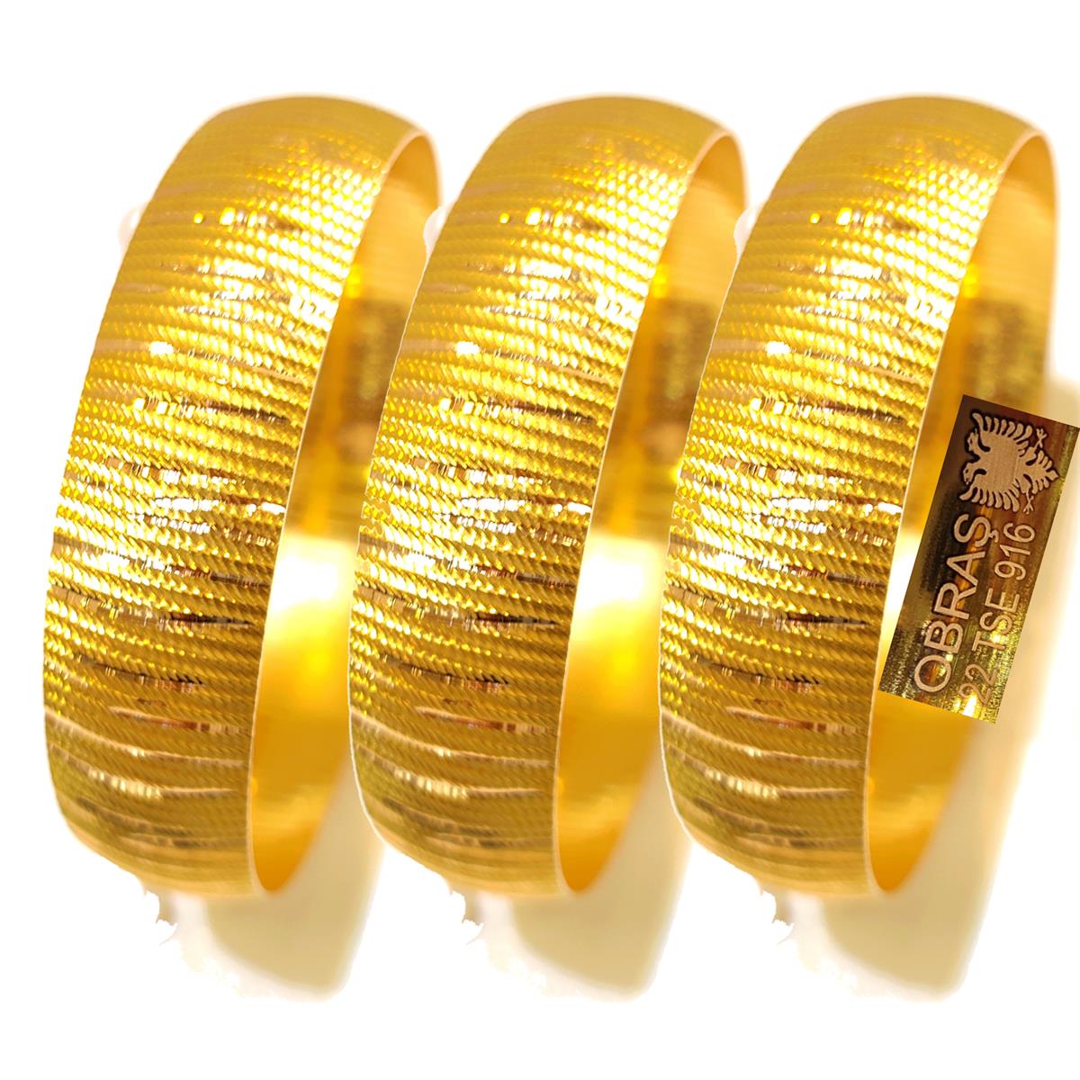 20gr İşçiliksiz CNC Bilezik 22 Ayar Altın Yatırım ve Tasarruf İçin